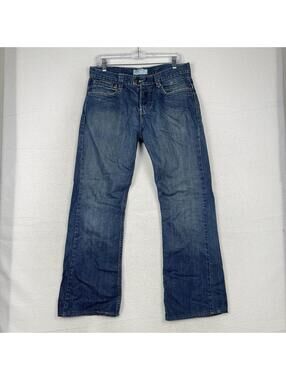 Vintage Levis Silver Tab Fits 34x30 Modern Boot Cut Denim Jeans Y2K Button Fly